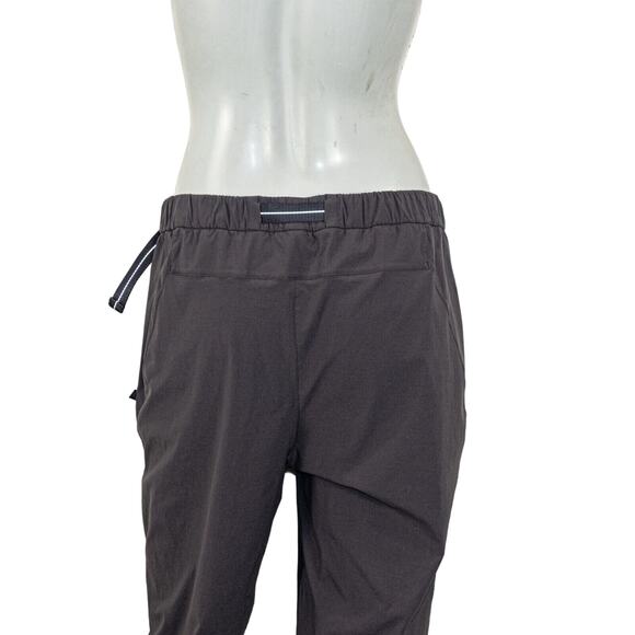 Lululemon LAB Women's Sarala Pants in Gray adjustible fit Belt size 8 - Picture 12 of 12